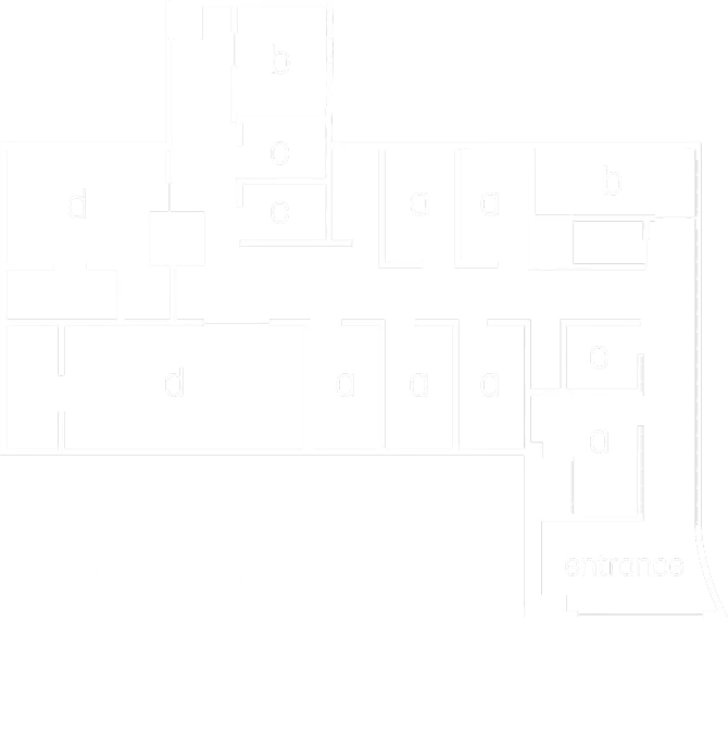 b-atelier MEGURO 店内フロアマップ